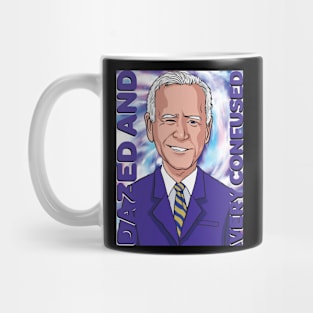 Biden dazed and very confused Tie dye Mug